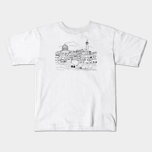 Vintage Palestine Kids T-Shirt